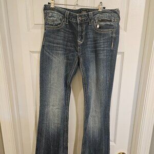 EXPRESS WOMEN'S JEANS SIZE 10L BOOTCUT